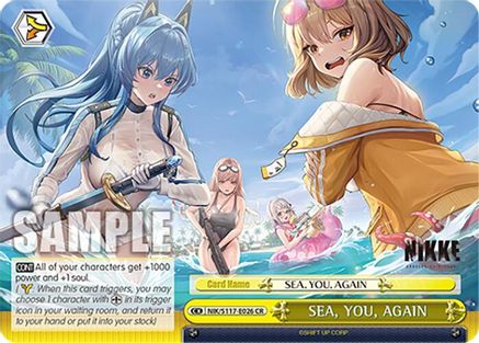 SEA, YOU, AGAIN (NIK/S117-E026 CR) - GODDESS OF VICTORY: NIKKE
