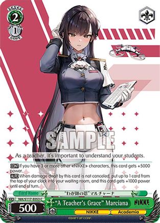 "A Teacher's Grace" Marciana (NIK/S117-E053 C) - GODDESS OF VICTORY: NIKKE