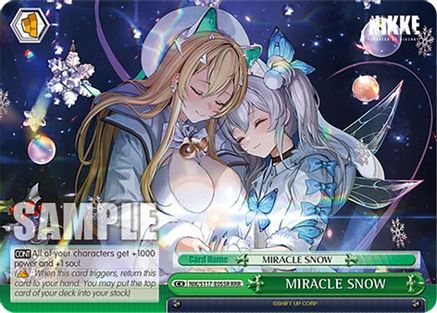 MIRACLE SNOW (RRR) (NIK/S117-E055R RRR) - GODDESS OF VICTORY: NIKKE