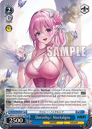 Dorothy: Nostalgia (SR) (NIK/S117-E101S SR) - GODDESS OF VICTORY: NIKKE