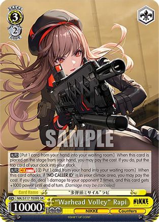 "Warhead Volley" Rapi (SR) (NIK/S117-TE09S SR) - GODDESS OF VICTORY: NIKKE