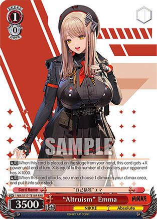 "Altruism" Emma (RRR) (NIK/S117-TE16R RRR) - GODDESS OF VICTORY: NIKKE