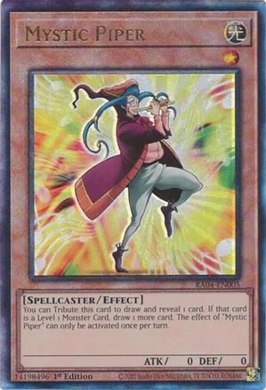 Mystic Piper (PUR) (RA04-EN005) - Quarter Century Stampede 1st Edition