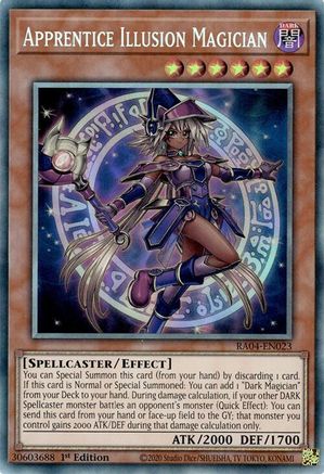 Apprentice Illusion Magician (PCR) (RA04-EN023) - Quarter Century Stampede 1st Edition