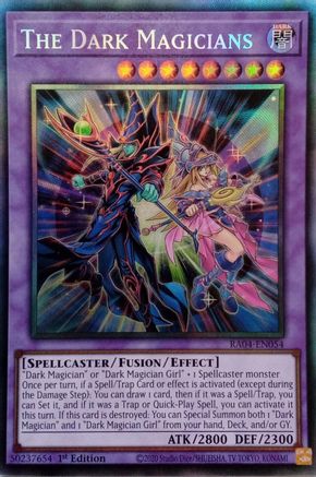 The Dark Magicians (PCR) (RA04-EN054) - Quarter Century Stampede 1st Edition