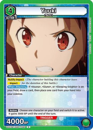 Yuuki (080) (UE07BT/SAO-1-080) - UE07BT Sword Art Online Foil