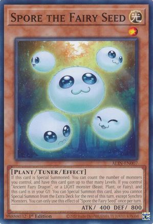 Spore the Fairy Seed (ALIN-EN007) - Alliance Insight 1st Edition