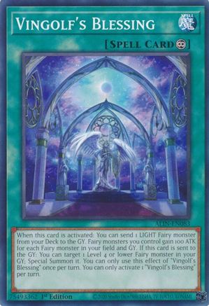 Vingolf's Blessing (ALIN-EN083) - Alliance Insight 1st Edition