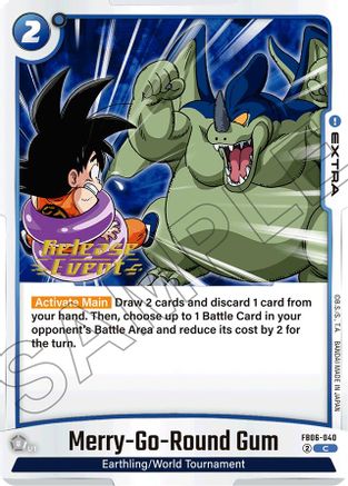 Merry-Go-Round Gum (FB06-040) - Rivals Clash Release Event Cards