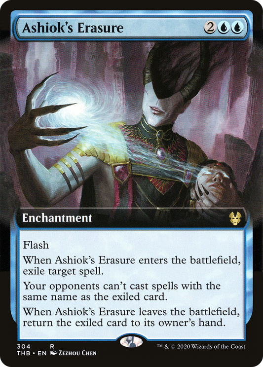 Ashiok's Erasure (Extended Art) (THB-304) - Theros Beyond Death: (Extended Art)