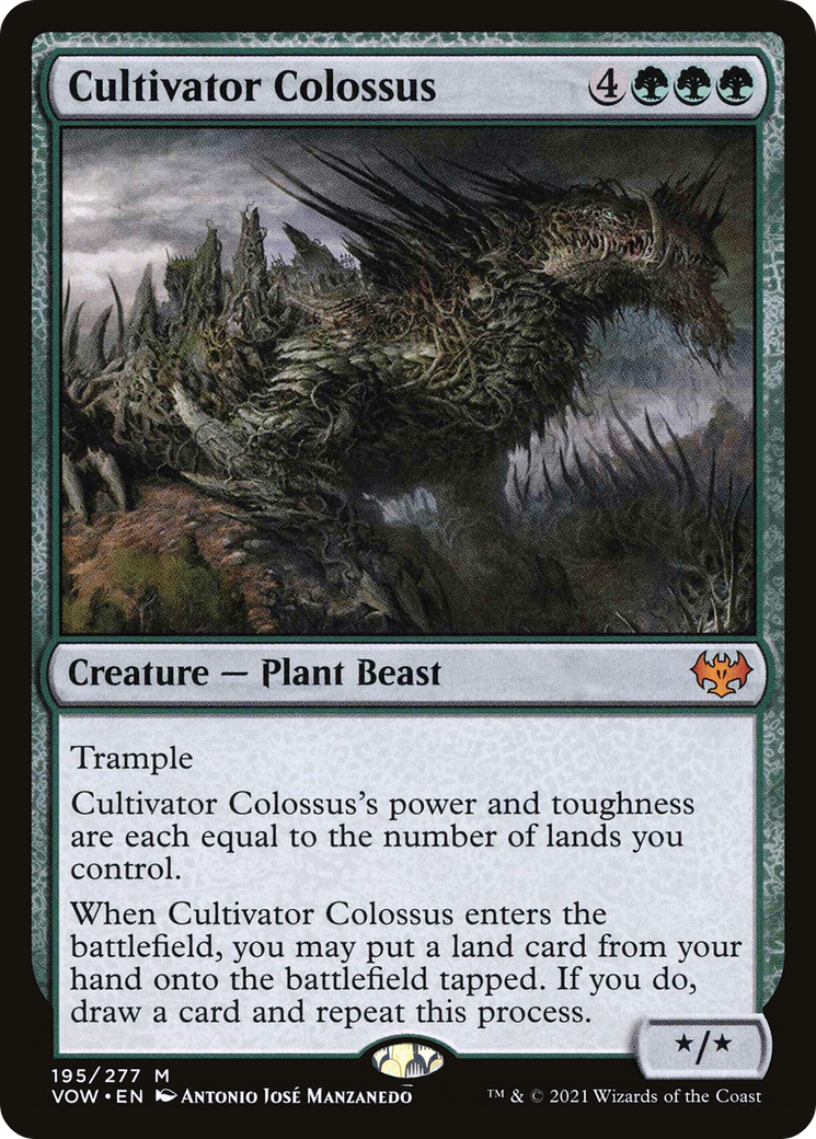 Cultivator Colossus (VOW-195) - Innistrad: Crimson Vow