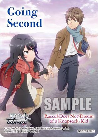 Going Second (Rascal Does Not Dream of a Knapsack Kid) - Rascal Does Not Dream Series