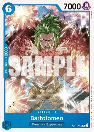 Bartolomeo (OP11-055) - A Fist of Divine Speed