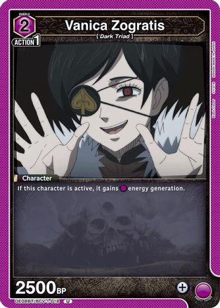 Vanica Zogratis (018) (UE08BT/BCV-1-018) - UE08BT Black Clover