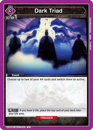 Dark Triad (UE08BT/BCV-1-032) - UE08BT Black Clover