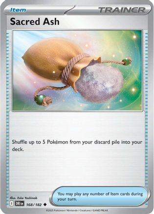 Sacred Ash 168  SV10 Destined Rivals - Uncommon