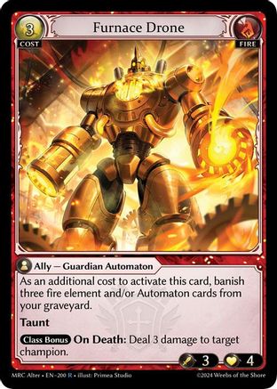 Furnace Drone (200) - Mercurial Heart Alter Edition
