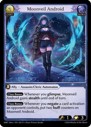 Moonveil Android (202) - Mercurial Heart Alter Edition