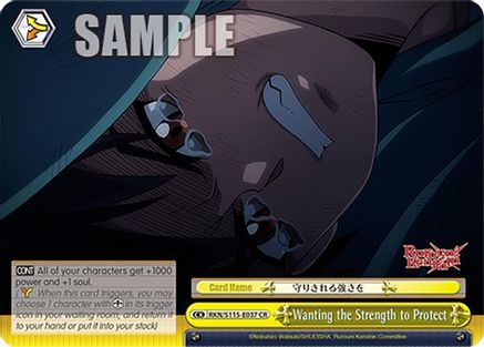 Wanting the Strength to Protect (RKN/S115-E037 CR) - Rurouni Kenshin