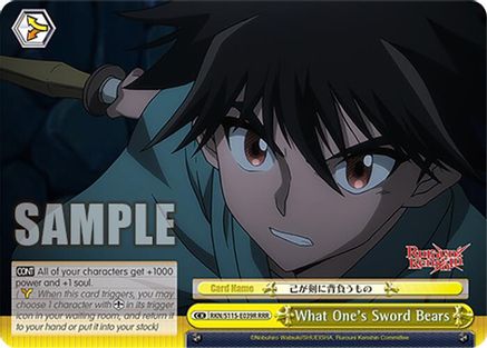 What One's Sword Bears (RRR) (RKN/S115-E039R RRR) - Rurouni Kenshin