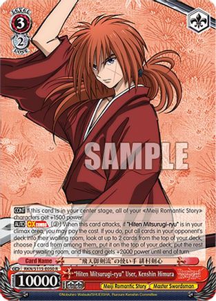 "Hiten Mitsurugi-ryu" User, Kenshin Himura (RKN/S115-E050 R) - Rurouni Kenshin