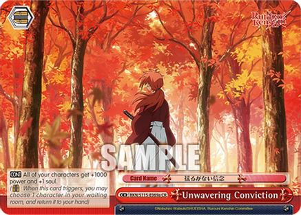 Unwavering Conviction (A) (RKN/S115-E069a CR) - Rurouni Kenshin