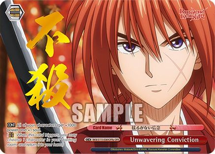 Unwavering Conviction (A) (OFR) (RKN/S115-E069OFRa OFR) - Rurouni Kenshin