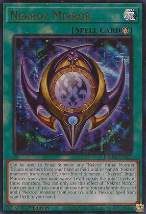 Nekroz Mirror (BLMM-EN165) - Battles of Legend: Monster Mayhem 1st Edition