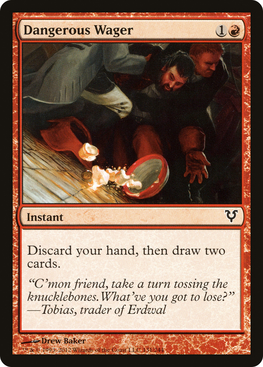 Dangerous Wager (AVR-131) - Avacyn Restored