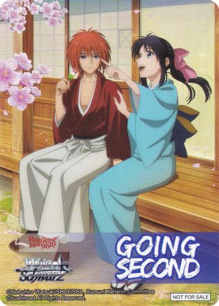 Going Second (Days of Fluttering Sakura, Kenshin Himura  Kaoru Kamiya) - Rurouni Kenshin
