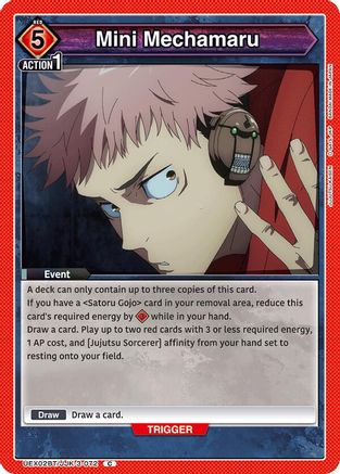 Mini Mechamaru (UEX02BT/JJK-3-072) - UEX02BT Jujutsu Kaisen Vol2