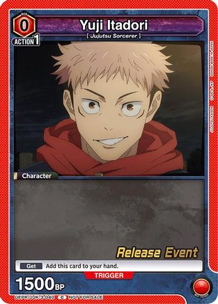 Yuji Itadori (3-040) (UEX02BT/JJK-3-040) - UEX02BT Jujutsu Kaisen Vol2 Release Event Cards