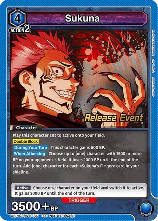 Sukuna (007) (UEX02BT/JJK-2-007) - UEX02BT Jujutsu Kaisen Vol2 Release Event Cards