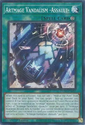 Artmage Vandalism -Assault- (DUAD-EN057) - Duelist's Advance 1st Edition