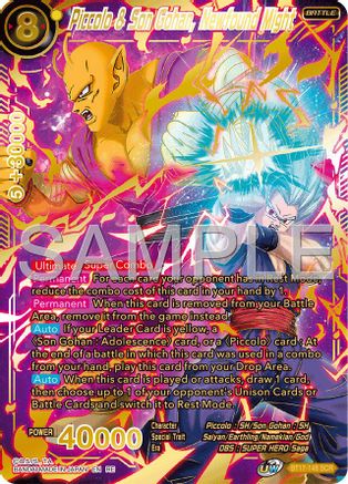 Piccolo & Son Gohan, Newfound Might (Alternate Art) (BT17-148) - Expansion Deck Box Set 25 Premium Anniversary Box 2025 Foil