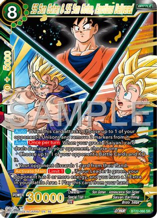 SS Son Gohan & SS Son Goten, Emotions Delivered (Reprint) (BT22-066) - Expansion Deck Box Set 25 Premium Anniversary Box 2025 Foil