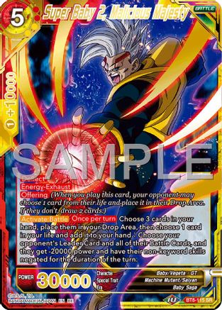 Super Baby 2, Malicious Majesty (Reprint) (BT8-115) - Expansion Deck Box Set 25 Premium Anniversary Box 2025 Foil