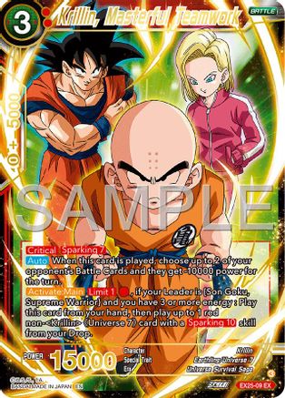 Krillin, Masterful Teamwork (EX25-09) - Expansion Deck Box Set 25 Premium Anniversary Box 2025 Foil