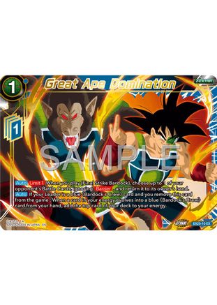 Great Ape Domination (EX25-10) - Expansion Deck Box Set 25 Premium Anniversary Box 2025 Foil