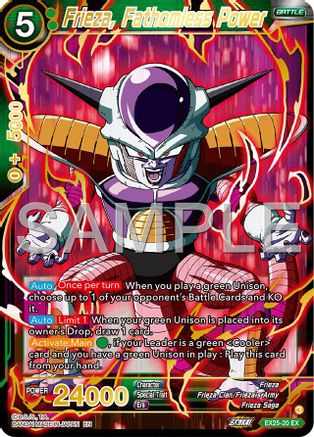 Frieza, Fathomless Power (EX25-20) - Expansion Deck Box Set 25 Premium Anniversary Box 2025 Foil