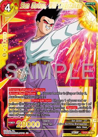 Son Goten, Will Overtaken (EX25-36) - Expansion Deck Box Set 25 Premium Anniversary Box 2025 Foil