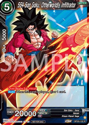 SS4 Son Goku, Otherworldly Infiltrator (Deluxe Pack 2025 Vol.2) (BT20-122) - Promotion Cards