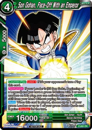 Son Gohan, Face-Off With an Emperor (Deluxe Pack 2025 Vol.2) (P-691) - Promotion Cards