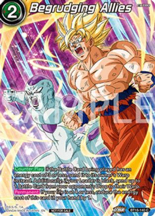 Begrudging Allies (Premium Alt-Art Set 2025 Vol.2) (BT18-140) - Promotion Cards Foil