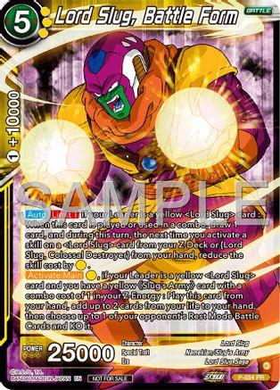 Lord Slug, Battle Form (Tournament Pack Vol.12) (P-684) - Tournament Promotion Cards