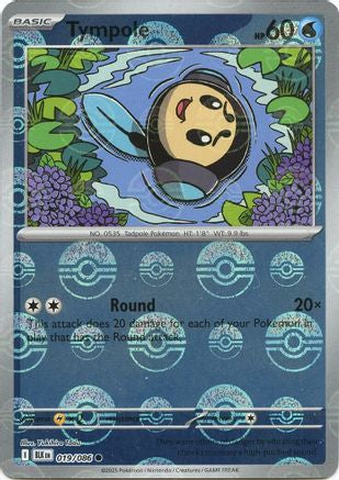 Tympole 022/086  - Holofoil SV Black Bolt - Common