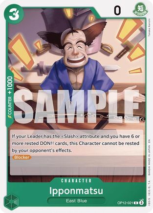 Ipponmatsu (OP12-021) - Legacy of the Master