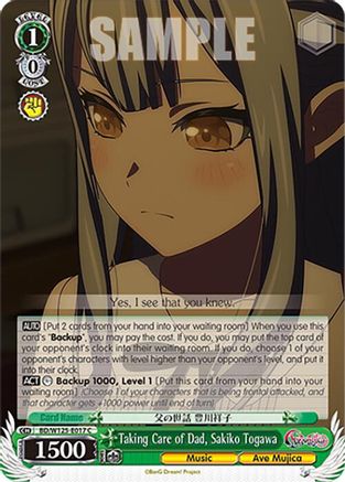Taking Care of Dad, Sakiko Togawa (BD/W125-E017 C) - MyGO!!!!! x Ave Mujica