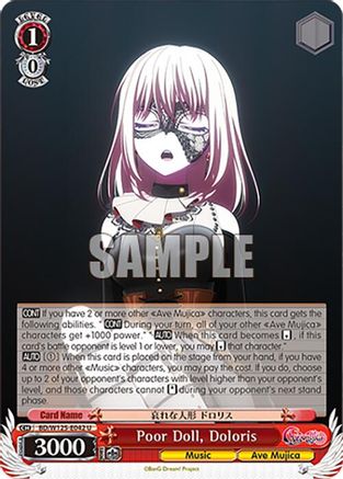 Poor Doll, Doloris (BD/W125-E042 U) - MyGO!!!!! x Ave Mujica