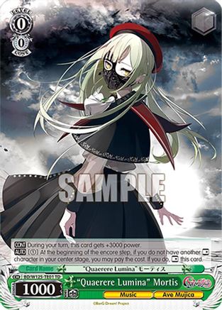 "Quaerere Lumina" Mortis (BD/W125-TE01) - MyGO!!!!! x Ave Mujica